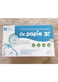 Khăn Lau Hạ Sốt Dr Papie