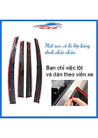 Vè mưa Huyndai Getz vè đen che mưa bảo vệ trang trí xe