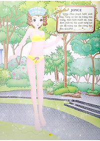 Sách Princess Sticker - Dán Hình Công Chúa - Công Chúa Mỹ Lệ