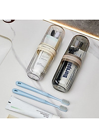 Hộp Đựng Bàn Chải Kem Đánh Răng Có Thể Làm Cốc Nước Súc Miệng Tiện Lợi Đi Du Lịch - Hộp ĐỰng Bàn Chải Du lịch Đa Năng - Hàng Chính Hãng MINIIN