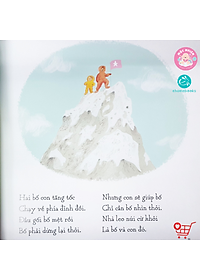Sách tranh song ngữ - Bố và con gái - Ehomebooks