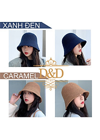 Mũ nón bucket, nón nồi, nón len nữ phong cách Nhật Hàn