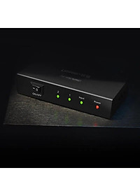 Ugreen UG4020140201TK Màu Đen Bộ chia HDMI 1 ra 2 hỗ trợ phân giải FULL HD - HÀNG CHÍNH HÃNG