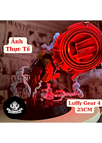 Mô Hình LED Luffy Gear 4 25cm BOUNCE MAN KingFigure Mô hình One Piece Cao Cấp, Figure Mô Hình Anmie One Piece Luffy Vua Hải Tặc