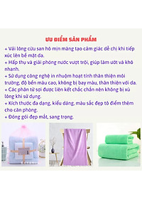 Khăn Tắm, Khăn Mặt, Combo 2 Khăn Lông Cừu Kích Thước 70cm x 140cm, 35cm x 75cm, Tiêu Chuẩn Hàn Quốc Sêu Mềm Mịn, An Toàn Cho Da - Chính hãng 
