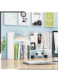 Kệ sách để bàn  Kệ gỗ như hình tiện dung