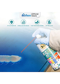 Bình Xịt Tẩy Sơn Dầu Cao Cấp Shima 450ml - Làm sạch nhanh vết sơn xịt ATM, PU, Acrylic, sắt, chống gỉ - Mifan Hàng Chính Hãng