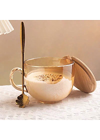 Bộ 2 Ly, Cốc Thuỷ Tinh Hổ Phách Dung Tích Lớn 480ml Cao Cấp Chịu Nhiệt- Hàng Loại 1.  Chính Hãng MINIIN