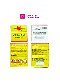 [Chính Hãng Singapore] COMBO 3 Lọ Dầu Cù Là Con Ó Vàng Yellow Balm 20g - Giảm Nhanh Cơn Đau