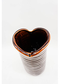 Bình Hoa Lá Chuối Miệng Tim