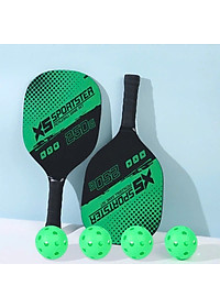 Bộ vợt pickleball bộ 2 vợt kèm túi và 4 bóng cao cấp cho nam nữ chính hàng cao cấp