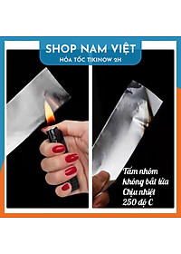 Băng Keo Giấy Bạc Nhôm Chịu Nhiệt Chống Nước Để Vá Thau Rổ, Chống Thấm Nhà Bếp