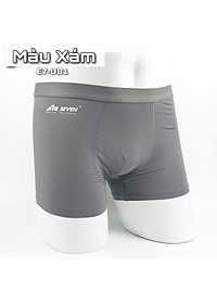 Quần lót nam Boxer thun co giãn 4 chiều, lưng thun nhỏ, công nghệ thoáng khí - màu Xám