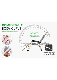 Ghế xếp thư giãn, Khung sắt cao cấp, Ghế xếp nằm ngủ trưa gấp gọn tiện lợi New Beginning