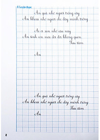 Luyện Viết Chữ Đẹp Lớp 3 - Tập 1