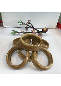 Vòng tay cẩm thạch nam bản to, bản hẹ, bản dày hay bản cao 3cm đá tự nhiên của VN