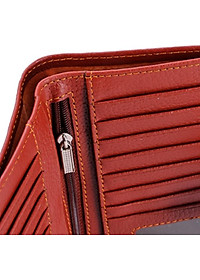 Ví nam da bò dáng đứng nhiều màu Huy Hoàng HT2144-45-46