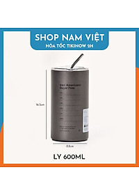 Ly Giữ Nhiệt Phong Cách Trẻ Trung, Chất Liệu Inox304, Giữ Nóng Lạnh, Kèm Ống Hút - Chính Hãng NAVIVU