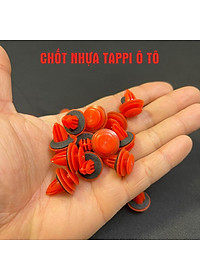Chiếc chốt nhựa tappli POM cho cửa xe oto có Gioăng cao cấp phù hợp nhiều dòng xe