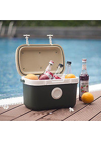 Thùng đá cắm trại ICEBOX ICE BOX  Thùng giữ nhiệt - Living on Dung tích 11L - Nhiều màu giữ lạnh lâu - THÙNG ĐÁ TIỆN DỤNG