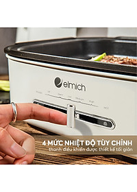 Nồi lẩu nướng đa năng Elmich MCE-3909OL (1250-1500W) - Hàng chính hãng