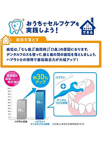 Cuộn chỉ nha khoa Lion Clinica Advantage 40m làm sạch các mảng bám giữa kẽ răng & ngăn ngừa các bệnh lý về răng miệng - Made in Japan