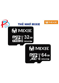Thẻ Nhớ Mirco SD Mixie 64Gb - Thẻ Nhớ Mixie 32Gb Class 10 Chuyên Ghi Hình Cho Camera, Máy Ảnh và Điện Thoại - Hàng Chính Hãng