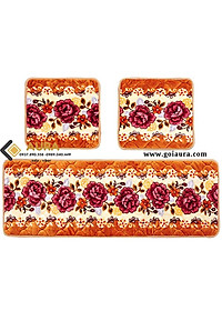 Thảm trải ghế lót nỉ trải ghế 1M65 Gồm 1 tấm dài 1m65 và 2 ngắn 50*55 TB