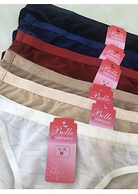 Combo 5 Quần Lót Nữ Bông Ép Mềm Mại Belle 2389 – Ôm Dáng, Thoáng Mát, Size Đa Dạng