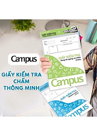 Giấy kiểm tra cấp 2 / Tập kiểm tra kẻ ngang B5 Campus TP-BS70G-25/30