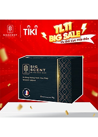 Xà bông Hương Nước Hoa Woody Urban thương hiệu SIGSCENT 90g