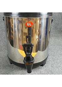 Bình ủ trà sữa nóng lạnh 3 lớp các cỡ 6 lít