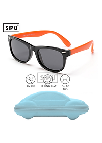 [Kèm Video] Mắt Kính Trẻ Em SiPU Chính Hãng Cao Cấp MK02 Chống UV400 + Chống gãy - Bé Trai Bé Gái (Kèm Hộp Ô Tô)