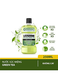 Nước Súc Miệng ngừa sâu răng Listerine natural green tea 250ml – 100953222