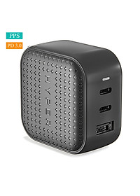 SẠC ĐA CỔNG PD/QC3.0 VÀ PPS HYPERJUICE 66W GAN CHARGER (2C1A) NHỎ NHẤT THẾ GIỚI – HJ265 - HÀNG CHÍNH HÃNG