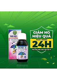 Combo 5 chai Siro Thảo Mộc SV Cao Kinh Giới - Hỗ Trợ Giảm Ho, Tăng Sức Đề Kháng, Giảm Viêm Mũi Dị Ứng, Viêm Đường Hô Hấp 100ml