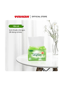 Khăn Giấy Vệ Sinh Đa Năng LET-GREEN 10*21cm | Bột Giấy Nguyên Thủy | 130 Tờ/Bao