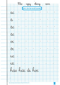 Sách tham khảo- Vở Ô Li Theo Mẫu Chữ Lớp 1 - Tập 2 (Bám Sát SGK Chân Trời Sáng Tạo)_HA