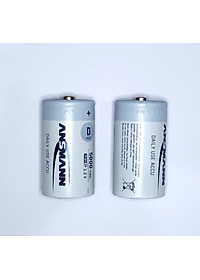 Pin đại sạc ANSMANN 5000 (Mono D) vỉ 2 viên - Hàng Nhập Khẩu