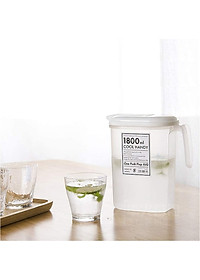 Combo bình nước nắp bật Yamada 1,8L + Cốc uống nước có nắp 360ml - nội địa Nhật Bản