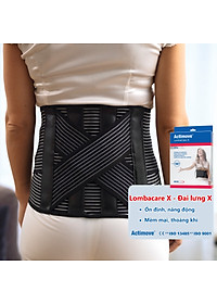 Đai lưng chấn thương cao cấp Actimove Lombacare X