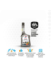 Phụ gia xúc béc xăng/dầu diesel cho ô tô Total Energies TE-IS250/ID250 250ml - làm sạch hệ thống xăng, tẩy sạch carton, kim phun, đầu xi lanh, tiết kiệm nhiên liệu
