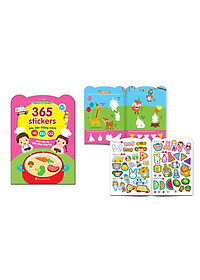 Trọn Bộ 6 Cuốn 2000+ Stickers Bóc Dán Thông Minh (Dành Cho Trẻ Từ 2-6 Tuổi) - Giúp bé phát triển IQ, EQ, CQ