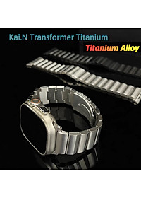 Dây Đeo Thay Thế Titan Dành Cho Apple Watch Ultra / Apple Watch Series 1-8/SE/SE2022, Kai.N Transformer Titanium - Hàng Chính Hãng