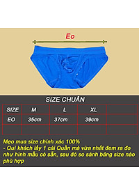 Quần lót tam giác có lưng Nam vải thun lạnh mềm mát - A160