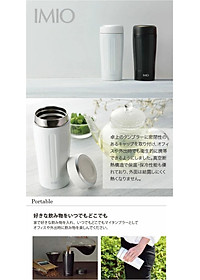 Ly giữ nhiệt cao cấp Imio Portable Tumbler - Hàng nội địa Nhật Bản, nhập khẩu chính hãng