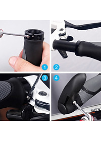 Bọc Tay Ghi Đông Xe Đạp Chất Liệu Cao Su TPR Cho Xe Đạp Thể Thao Địa Hình MTB (Đường kính 2.2cm) Mai Lee