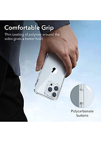 Ốp Lưng cho iPhone 14 Pro / iPhone 14 Pro Max ESR Krystec Clear Case - Hàng Chính Hãng