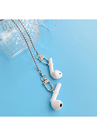 Dây kính dây đeo airpod dây đeo khẩu trang titan không gỉ dây chuyền đeo tai nghe bluetooth chống rơi chống lạc