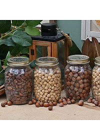 Hũ thủy tinh nắp vặn Bormioli Rocco Quattro 1L – Đựng thực phẩm khô, mứt, ngũ cốc – Nhập khẩu Ý